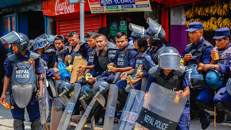 यसपालि प्रहरीले दसैंमा बिदा नपाउने यसपालि प्रहरीले दसैंमा बिदा नपाउने