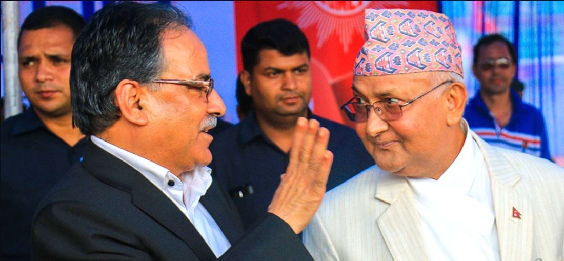 प्रचण्डले ब्रेक लगाइदिए ओलीको तयारीमा प्रचण्डले ब्रेक लगाइदिए ओलीको तयारीमा