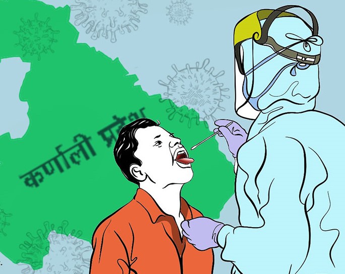 कर्णाली प्रदेशमा थप ५५ जनामा कोरोना संक्रमण पुष्टि कर्णाली प्रदेशमा थप ५५ जनामा कोरोना संक्रमण पुष्टि