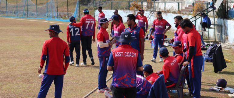 विश्व क्रिकेट लिग–२ को प्रशिक्षण आजदेखि विश्व क्रिकेट लिग–२ को प्रशिक्षण आजदेखि
