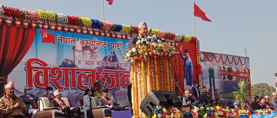 प्रदेशमा गरिएको आक्रमण सहज ढंगले परस्त गर्ने : मुख्यमन्त्री शेरधन राई प्रदेशमा गरिएको आक्रमण सहज ढंगले परस्त गर्ने : मुख्यमन्त्री शेरधन राई