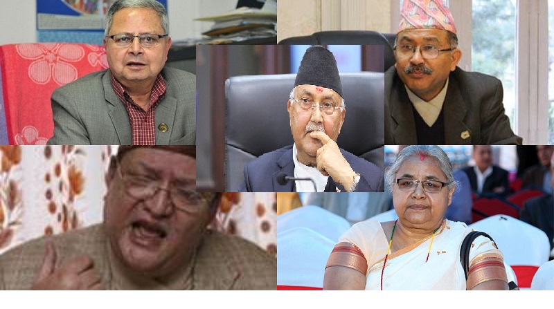 अवहेलना मुद्दामा प्रधानमन्त्री ओली, चार पूर्वप्रधानन्यायाधीश र पूर्वसभामुखसँग सर्वोच्चले माग्यो जवाफ अवहेलना मुद्दामा प्रधानमन्त्री ओली, चार पूर्वप्रधानन्यायाधीश र पूर्वसभामुखसँग सर्वोच्चले माग्यो जवाफ