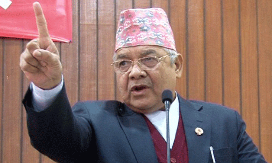 वामदेवको एउटा तीर दुईटा तारोः सके पार्टी एकता नभए बलियो संगठन लिएर अध्यक्ष खाने दाउ वामदेवको एउटा तीर दुईटा तारोः सके पार्टी एकता नभए बलियो संगठन लिएर अध्यक्ष खाने दाउ