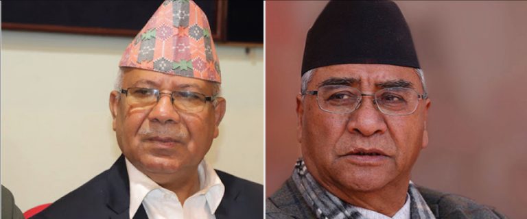 प्रधानमन्त्री देउवालाई माधव नेपाल निल्नु न ओकल्नु, न सरकारमा जाने न विपक्षमा बस्ने