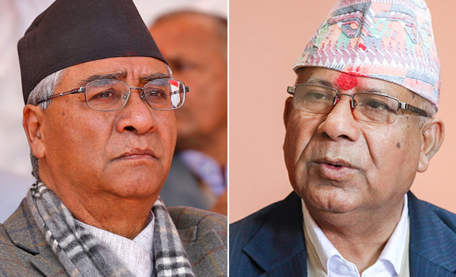 दल विभाजनसम्बन्धी कानुन संशोधनको तयारीमा सरकार : एमाले नेता नेपालले आग्रह गरेपछि प्रक्रिया सुरु गर्न देउवाको निर्देशन दल विभाजनसम्बन्धी कानुन संशोधनको तयारीमा सरकार : एमाले नेता नेपालले आग्रह गरेपछि प्रक्रिया सुरु गर्न देउवाको निर्देशन
