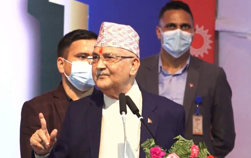 ओलीले भने-प्रचण्ड राम्रो सम्धी, ससुरा, ज्वाइँ भए पनि धोकेबाज नेता हुन् ओलीले भने-प्रचण्ड राम्रो सम्धी, ससुरा, ज्वाइँ भए पनि धोकेबाज नेता हुन्