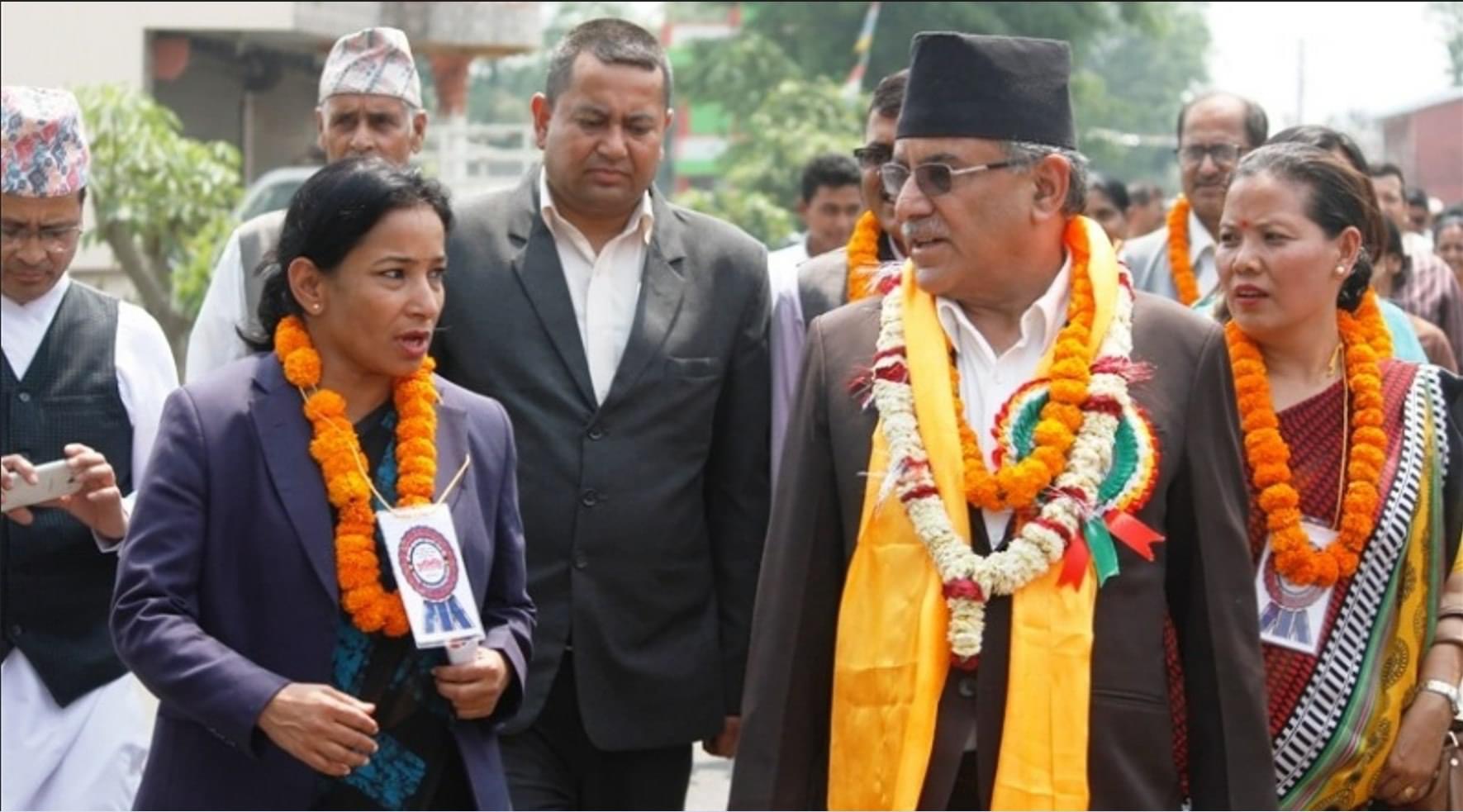 भरतपुरमा मतदाता प्रभावित बनाउने गरी घुमफिरगरेपछि एमालेद्वारा उम्मेदवारी खारेजीको माग भरतपुरमा मतदाता प्रभावित बनाउने गरी घुमफिरगरेपछि एमालेद्वारा उम्मेदवारी खारेजीको माग
