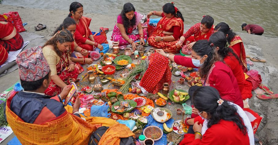 ऋषिपञ्चमी पर्व मनाएसँगै सकियो तीज ऋषिपञ्चमी पर्व मनाएसँगै सकियो तीज